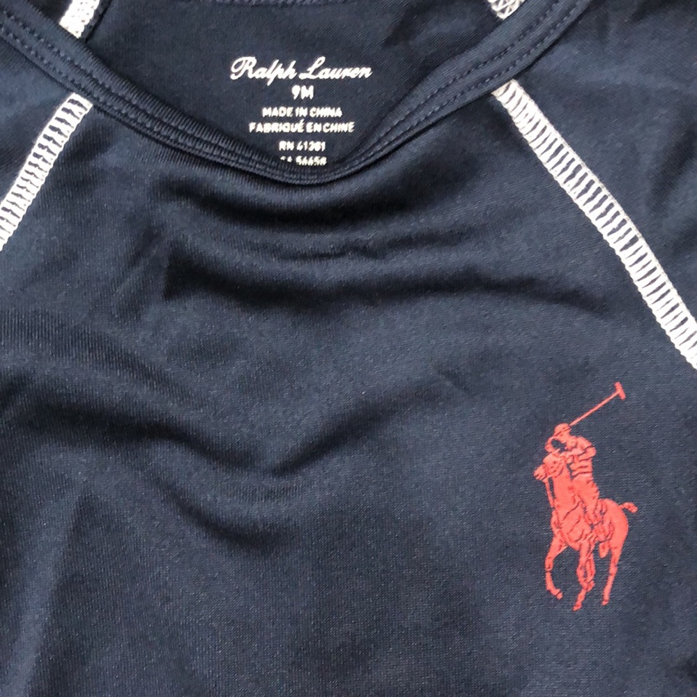 9M Ralph Lauren Rash guard - Picture 2 of 3